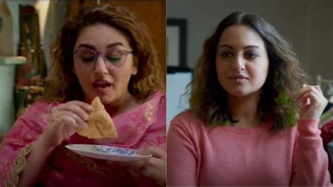 Double Xl Trailer Sonakshi Sinha Huma Qureshi Fight Against Body Shaming In This Social Comedy