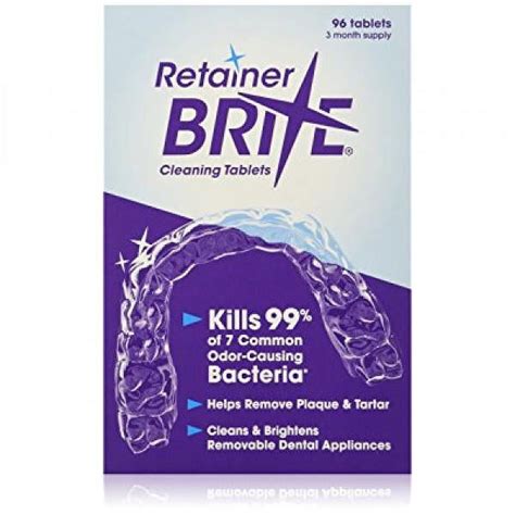 Retainer Brite 1 Year Supply 384 Tablets