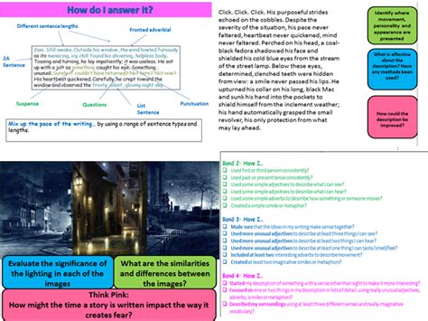 specification english teaching resources tes