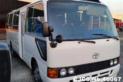 2001 Left Hand Toyota Coaster White For Sale Stock No 46067 Left