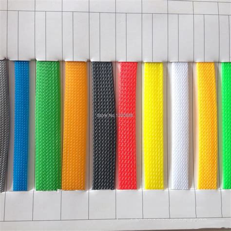 6mm 5m Color Insulation Braided Sleeving Tight Pet Wire Cables