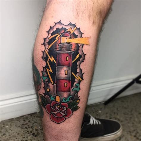 130 Best Lighthouse Tattoos Keep Making Your Way 2019