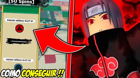 Como CONSEGUIR O MANGEKYOU SHARINGAN Do ITACHI No SHINOBI LIFE GH Ks YouTube