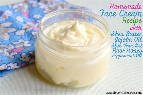 Learn How To Make An Easy Homemade Face Cream With Shea Butter Here
