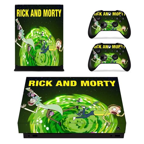 Controllers Rick And Morty Skin Sticker For Xbox One X