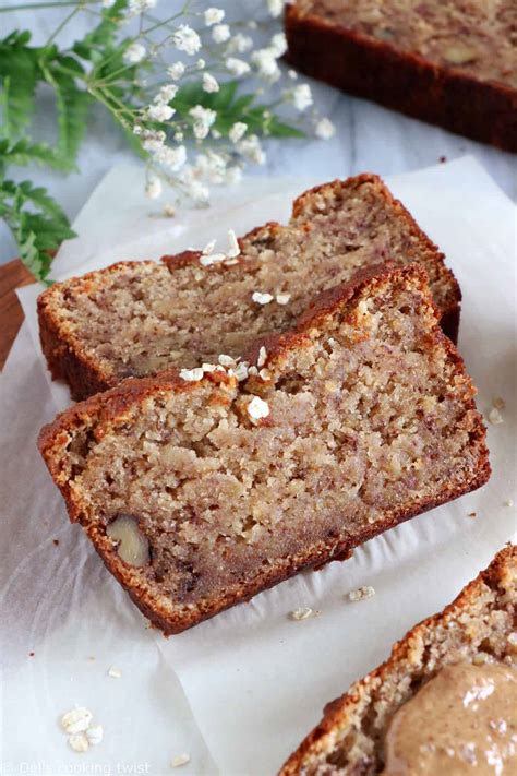 Banana bread sans gluten utra moelleux