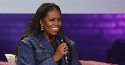 michelle obama on why she didn t wear braids in white house popsugar beauty