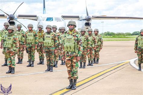 Zambia Air Force Set Off For Samim On Rotational Basis