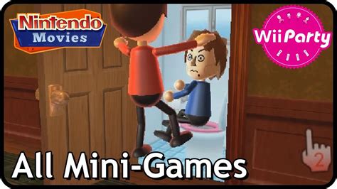wii party all mini games 2 players master difficulty youtube