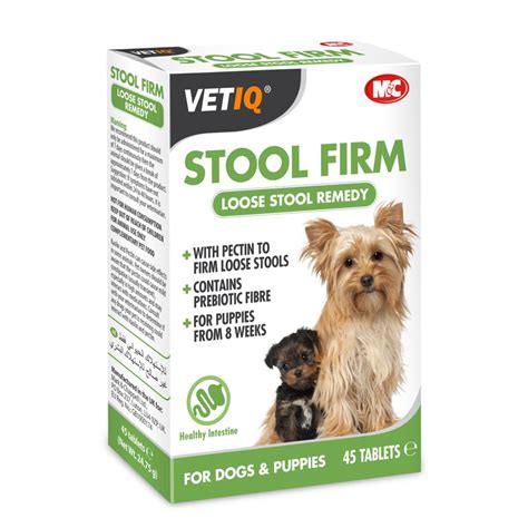 Vetiq Stool Firm Loose Stool Remedy For Dogs And Puppies 45 Tablets