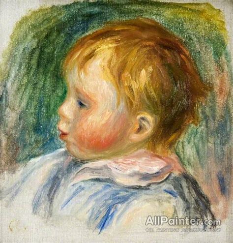Pierre Auguste Renoir Coco Oil Painting Reproductions For Sale