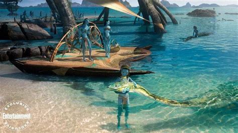 New Avatar 2 Concept Art And Bts Photos And Actors Had To Learn To Hold