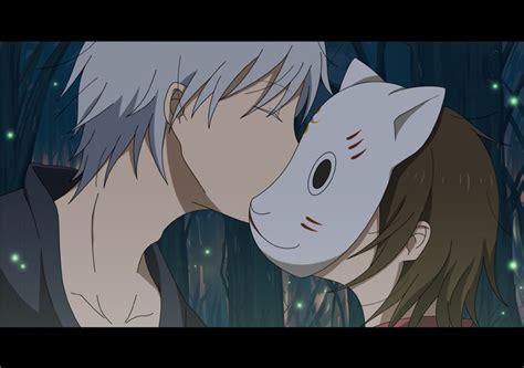 The anime is so sad, just reading the title makes me want to cry. Hotaru and Gin. A beautiful love story. Hotarubi no Mori e ...