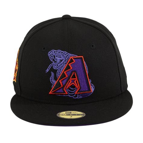 New Era Arizona Diamondbacks 20th Anniversary Black Purple Snake Fitt