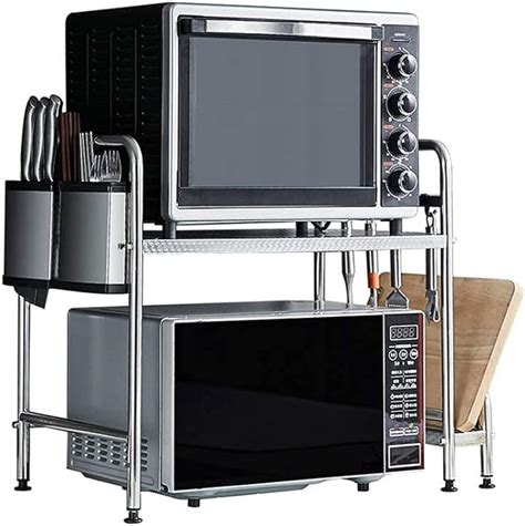 304 Stainless Steel Microwave Rack Multifunctional Microwave Oven Rack