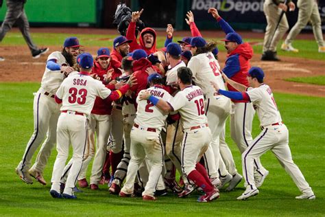 Inside The Phillies Win That Sent Them To The World Series And The