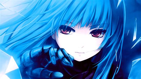 Anime Blue Girl Wallpapers Top Free Anime Blue Girl Backgrounds