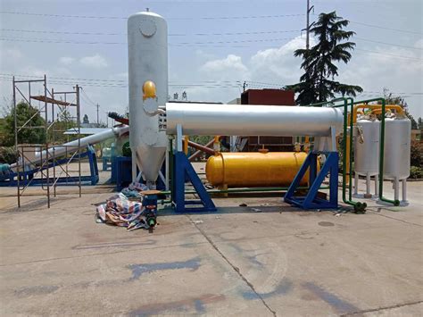 Waste Plastic To Oil Pyrolysis Recycling Plant Project With Capacity Tpd China Plastic