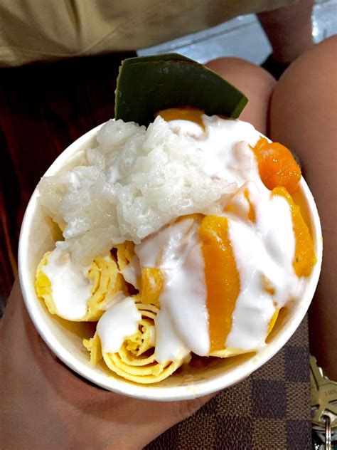 Mango Sticky Rice Ice Cream