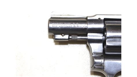 Snub Nosed Stainless Steel Rossi 38 Revolver Mjl Militaria