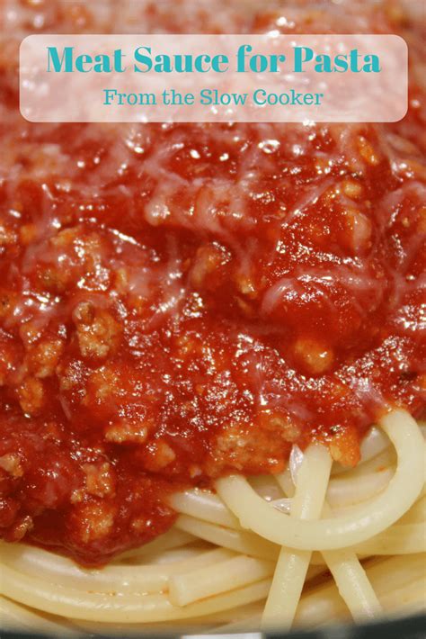 Meat Sauce For Pasta Trisha Dishes Spaghetti Sauce