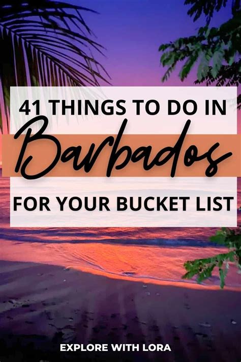 Looking For The Best Things To Do In Barbados Get Inspired For Your
