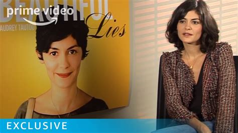 Audrey Tautou Beautiful Lies Interview Prime Video Youtube