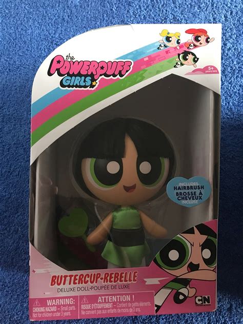 New In Box Powerpuff Girl 6 Deluxe Doll Buttercup Rebelled Includes