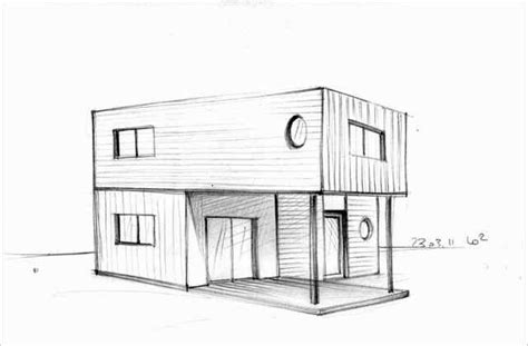 Les divers cours (dessin, maquette, informatique, matériaux) permettent à l'étudiant d'acquérir rapidement toutes les bases de conception d'espace et. Photos maison dessin architecte | Maison dessin, Dessin ...