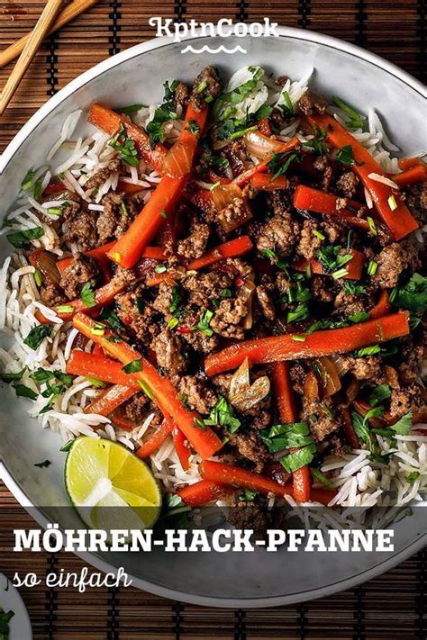 Möhren-Hack- Pfanne Rezept