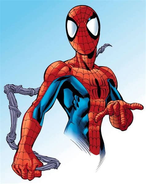 Bagley Ultimate Spiderman Bust Box Art In Tom Smith 30 Year Veteran