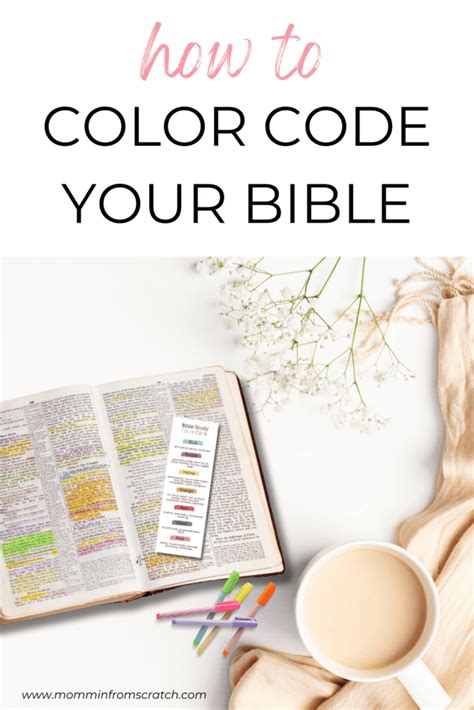 How To Use The Best Bible Color Coding System For Your Bible Study