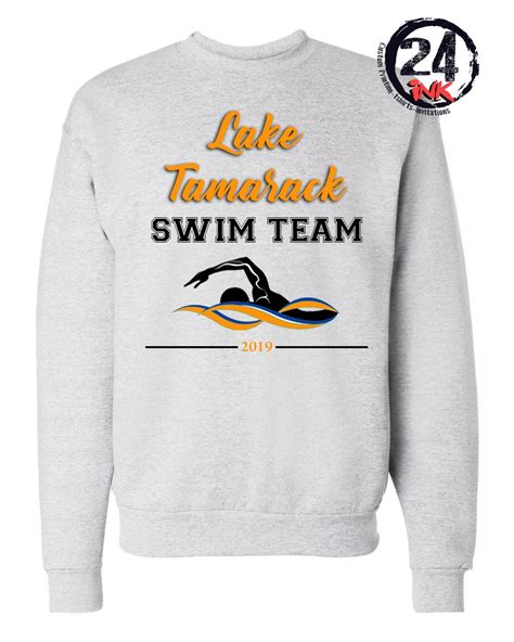 Lake Tamarack Swim Team Shirt Design 2 Swim Shirt Designs Swim Team