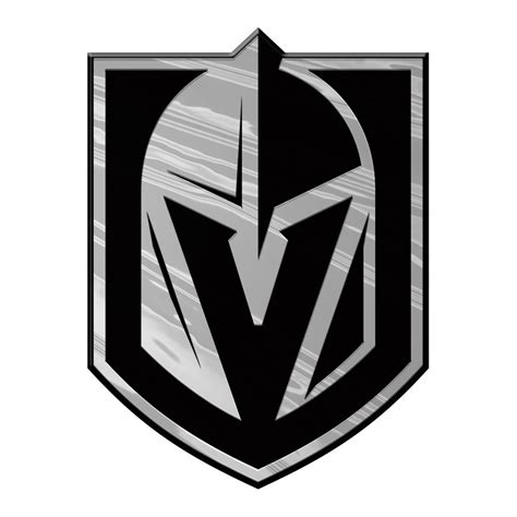 The vegas golden knights are a professional ice hockey team based in the las vegas metropolitan area. Vegas Golden Knights Silver Auto Emblem - Sports Addict