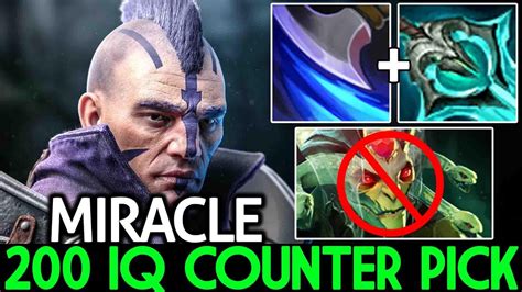 miracle [anti mage] 200 iq anti mage new item counter medusa dota 2 youtube