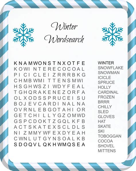 Fun Christmas Word Search Printables And Coloring Sheets Merry About Town
