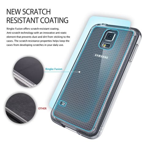 Rearth Ringke Fusion Samsung Galaxy S5 Case Crystal Clear