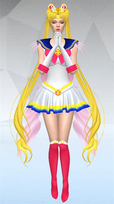 Sims4 — Silvermoonsims4 Super Sailor Moon Pack V2 The