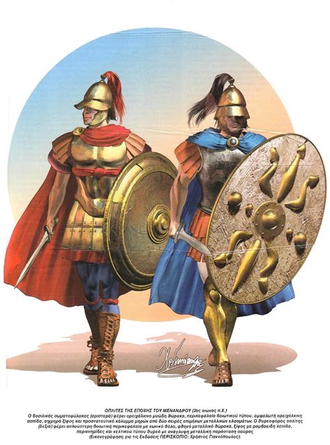 Greco Bactrian Hoplites Ancient Rome Ancient Greece Ancient History