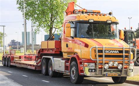 Scania 144 G 460 Konijn Bouwmachines Trucks Cranesnl