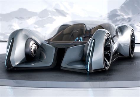 Futuristic Nv01 Autonomous Concept Car By Radek Štěpán Tuvie