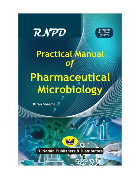Practical Manual Of Pharmaceutical Microbiology B Pharm Books