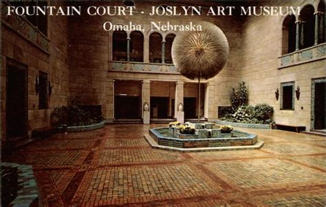 Fountain Court Joslyn Art Museum Omaha Ne