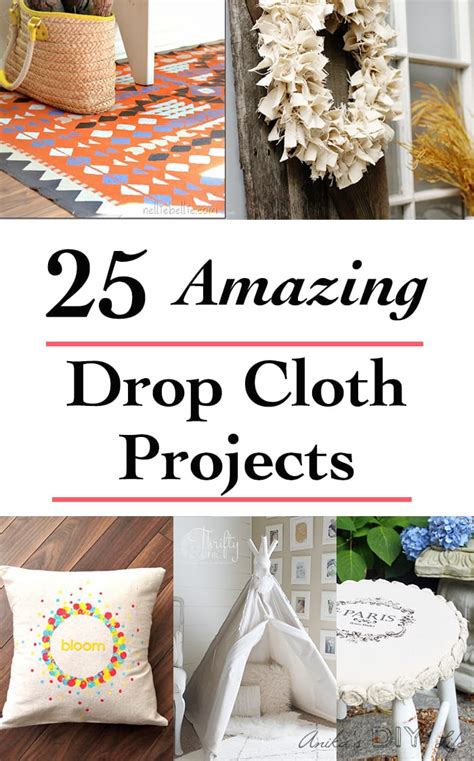 25 Amazing Drop Cloth Project Ideas Anikas Diy Life