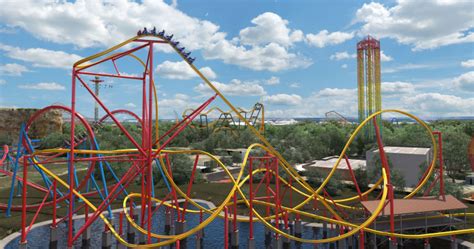 Six Flags Fiesta Texas To Debut All New Roller Coaster With Single Rail Design Coaster Nation