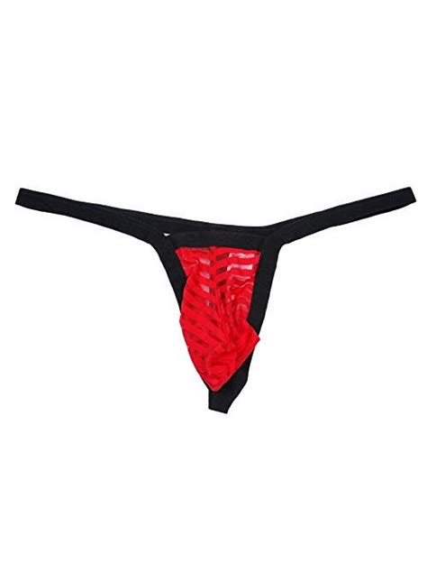 Buy MuscleMate UltraHot Men S See Through Thong G String Underwear Men