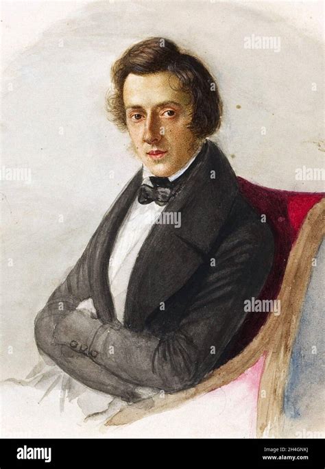 The Polish Pianist And Composer Frederic Chopin Stock Photo Alamy