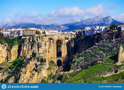 Ronda Town Andalusia In Spain Stock Photo Image Of View Valley