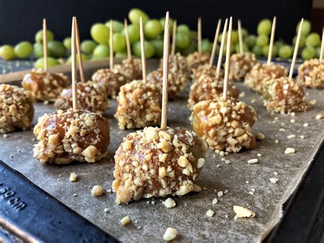 Boozy Caramel Grapes — Spoon And Swallow