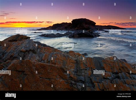 Second Valley Sunset Fleurieu Peninsula South Australia Stock Photo Alamy